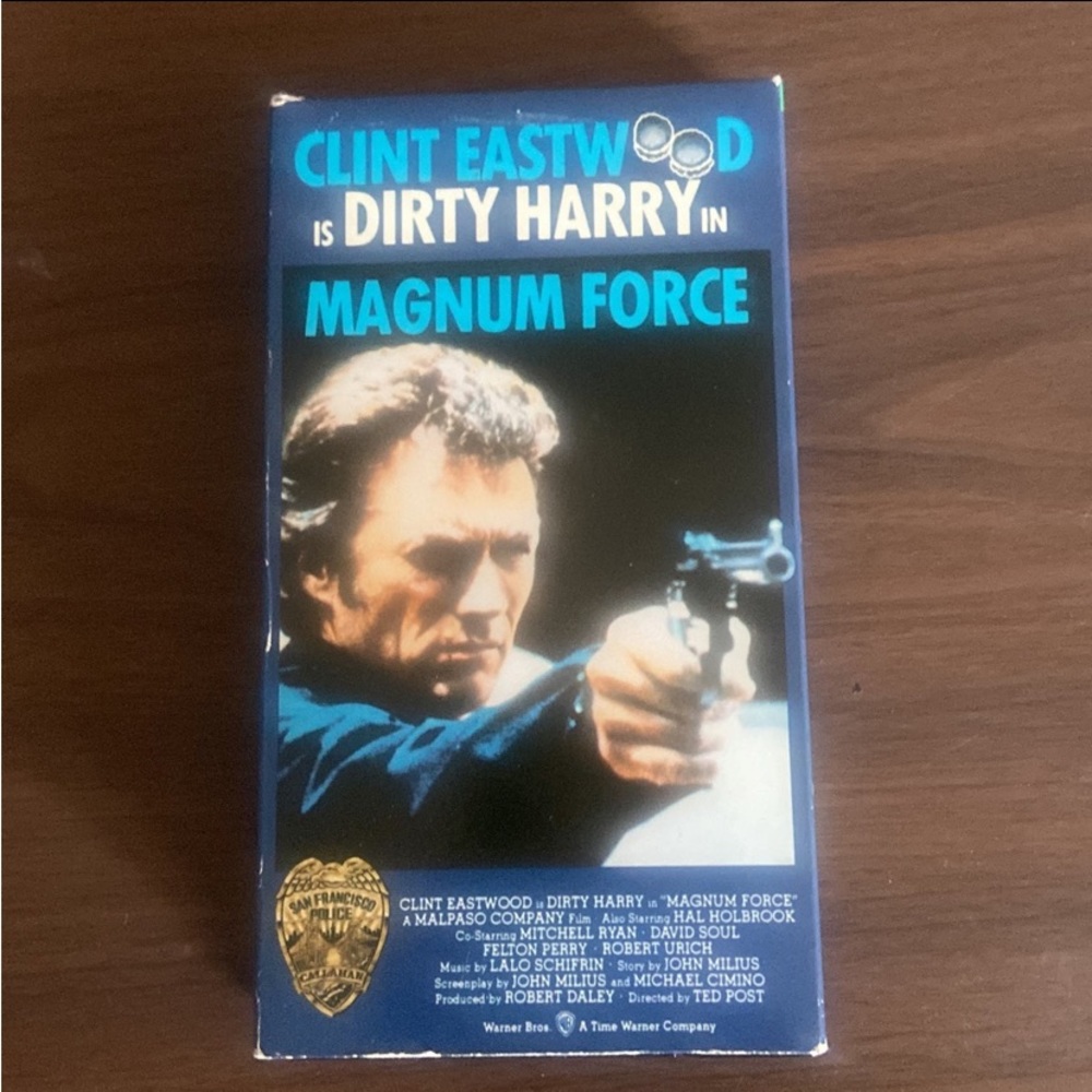 MAGNUM FORCE VHS Video